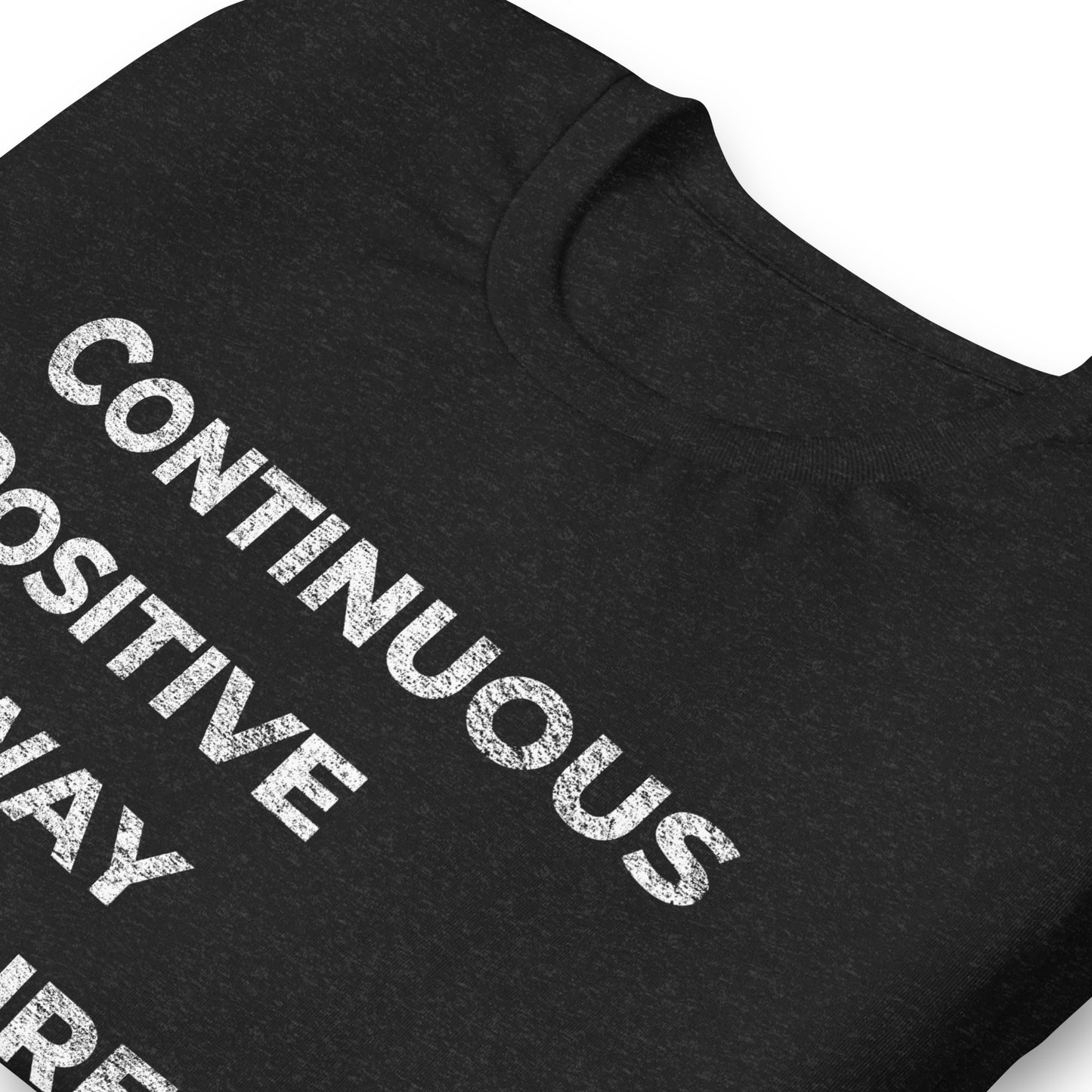 CONTINUOUS POSITIVE AIRWAY PRESSURE, Graphic Tee Shirt, Black